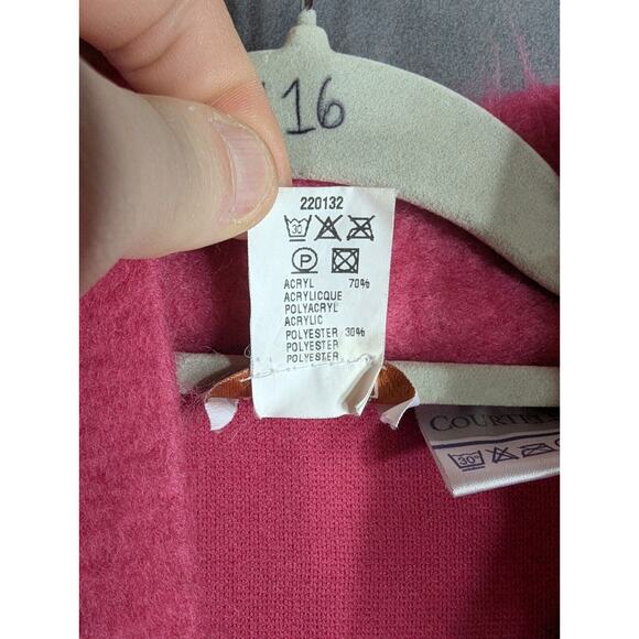VTG Women’s Berger Du Nord Dressing Gown Robe Pink XL - Picture 7 of 11